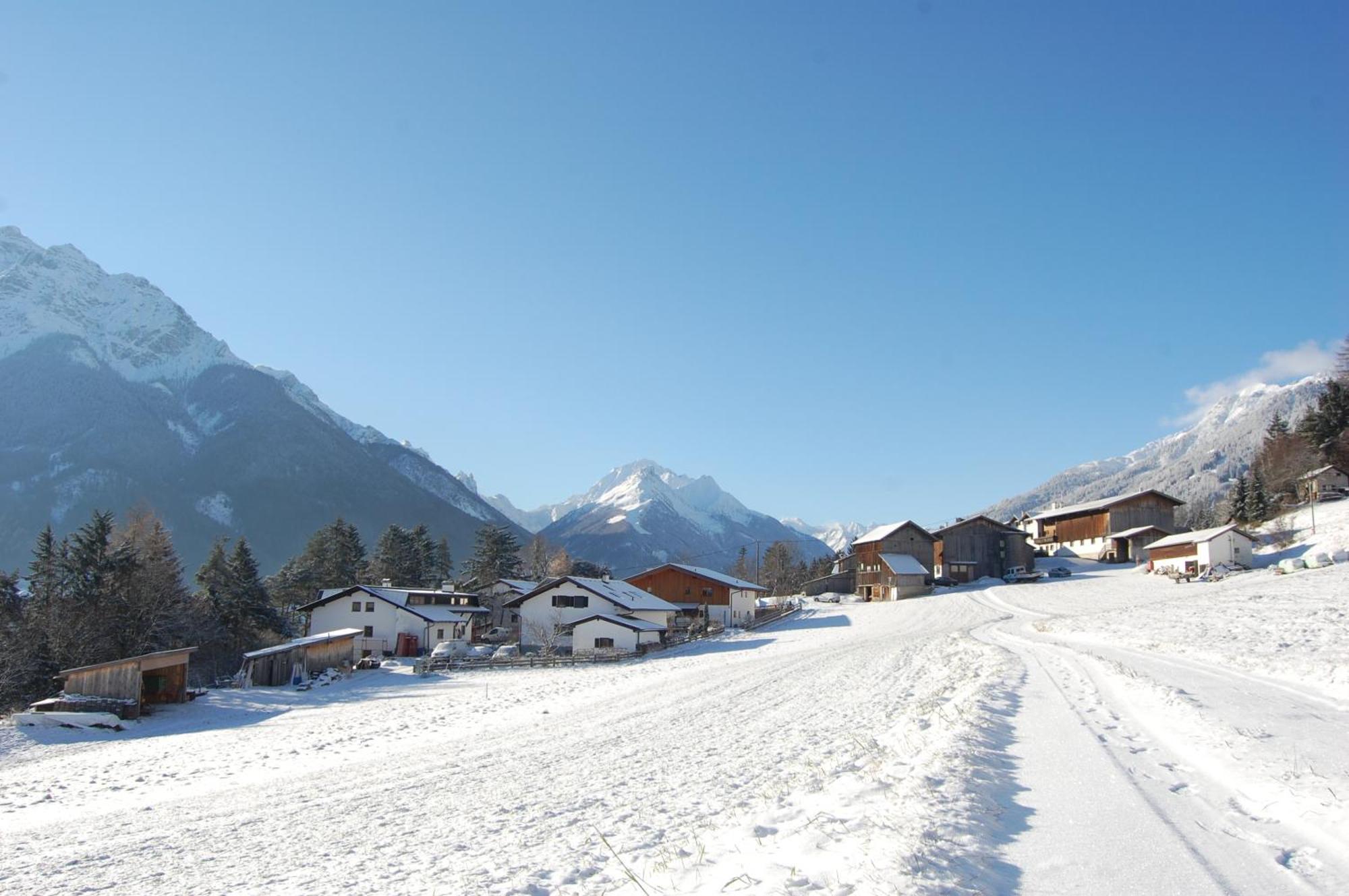Ferienwohnungen Unterluimes Telfes im Stubai Eksteriør billede